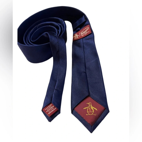 Original Penguin Other - Vintage Original Penguin tie, navy blue. Classic thin cut